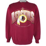 NFL (Hanes) - Washington Redskins Crew Neck Sweatshirt 1990s Large