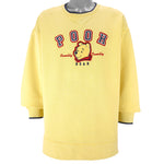 Disney - Pooh Bear Embroidered Crew Neck Sweatshirt 1990s 3X-Large