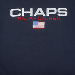 Ralph Lauren (Chaps) - Embroidered Crew Neck Sweatshirt 1990s Medium Vintage Retro