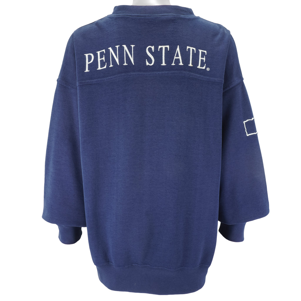 NCAA (Lee) - Penn State Nittany Lions Crew Neck Sweatshirt 1990s X-Large Vintage Retro College