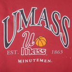 NCAA (Lee) - UMass Minutemen Crew Neck Sweatshirt 1990s Medium Vintage Retro College