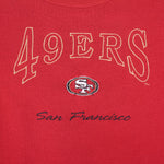 NFL (Lee) - San Francisco 49ers Embroidered Sweatshirt 1990s Large Vintage Retro Football