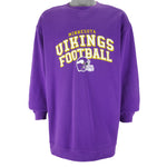 Reebok - Minnesota Vikings Crew Neck Sweatshirt 2000s X-Large