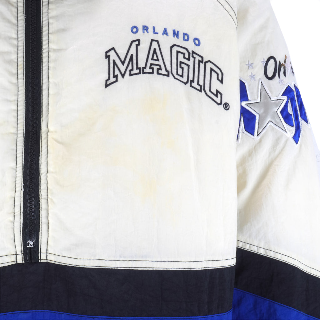 Starter - Orlando Magic Embroidered Jacket 1990s X-Large Vintage Retro Basketball