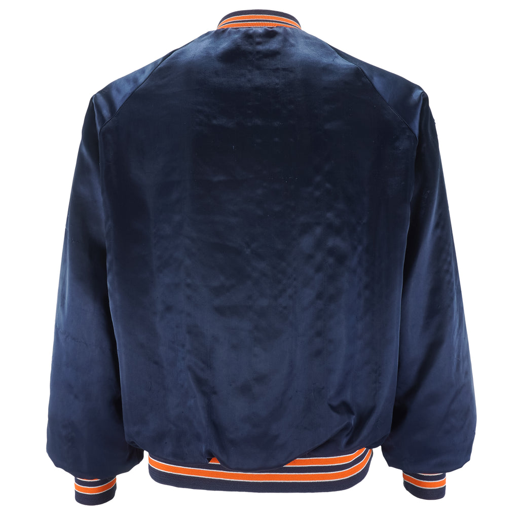 NFL (Chalk Line) - Chicago Bears Satin Button-Up Jacket 1990s X-Large Vintage Retro Football