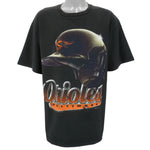 MLB (Lee) - Baltimore Orioles Helmet T-Shirt 1997 X-Large