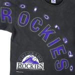 Starter - Colorado Rockies Single Stitch T-Shirt 1993 X-Large Vintage Retro Baseball