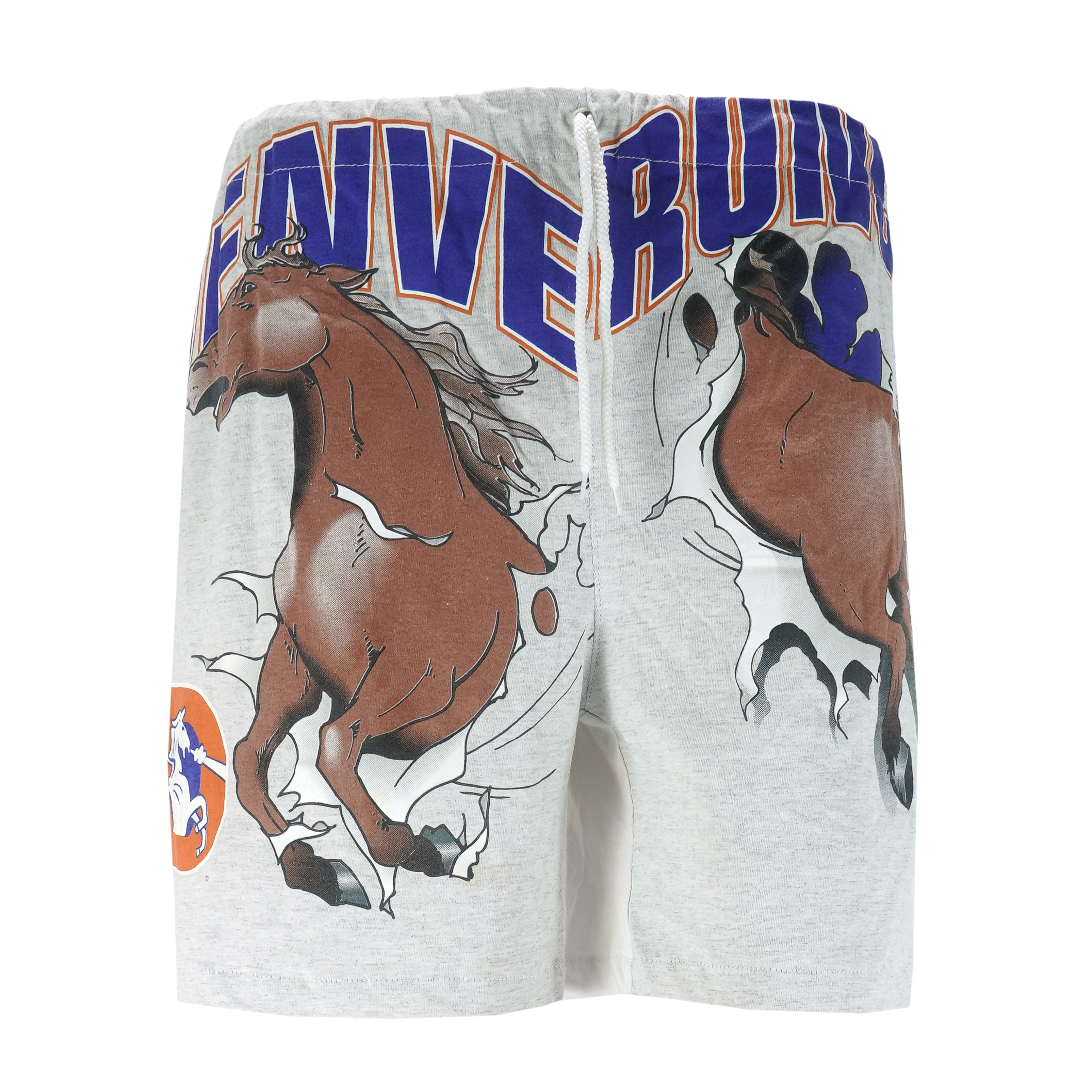 Denver Broncos Big Logo Retro Shorts – Chalk Line Apparel