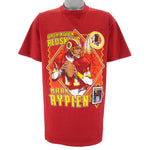 NFL (Nutmeg) - Washington Redskins Mark Rypien MVP T-Shirt 1990s X-Large