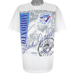 MLB (Waves) - Toronto Blue Jays Single Stitch T-Shirt 1990 Large