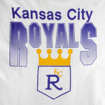 MLB - Kansas City Royals Single Stitch T-shirt 1990s X-Large Vintage Retro Baseball