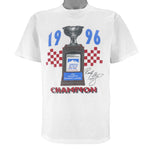 NASCAR (Gildan) - Randy LaJoie Champion T-Shirt 1996 Medium Vintage Retro