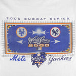 MLB (Puma) - Yankees VS Mets World Series T-Shirt 2000 X-Large Vintage Retro Baseball