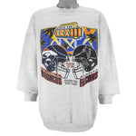 NFL (Logo 7) - Broncos VS Falcons Super Bowl 33th Sweatshirt 1999 XX-Large Vintage Retro Football