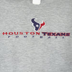 NFL - Houston Texans Embroidered Crew Neck Sweatshirt 2000s XX-Large Vintage Retro Football