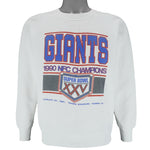 NFL (Fruit Of The Loom) - New York Giants Super Bowl XXV Sweatshirt 1991 Medium