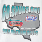 NBA - San Antonio Spurs Playoffs T-Shirt 2001 X-Large