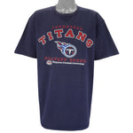 NFL (Lee) - Tennessee Titans Playoff Bound T-Shirt 2000 X-Large Vintage Retro Football