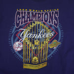 MLB - New York Yankees World Series Champs Trophy T-Shirt 1996 X-Large Vintage Retro Baseball