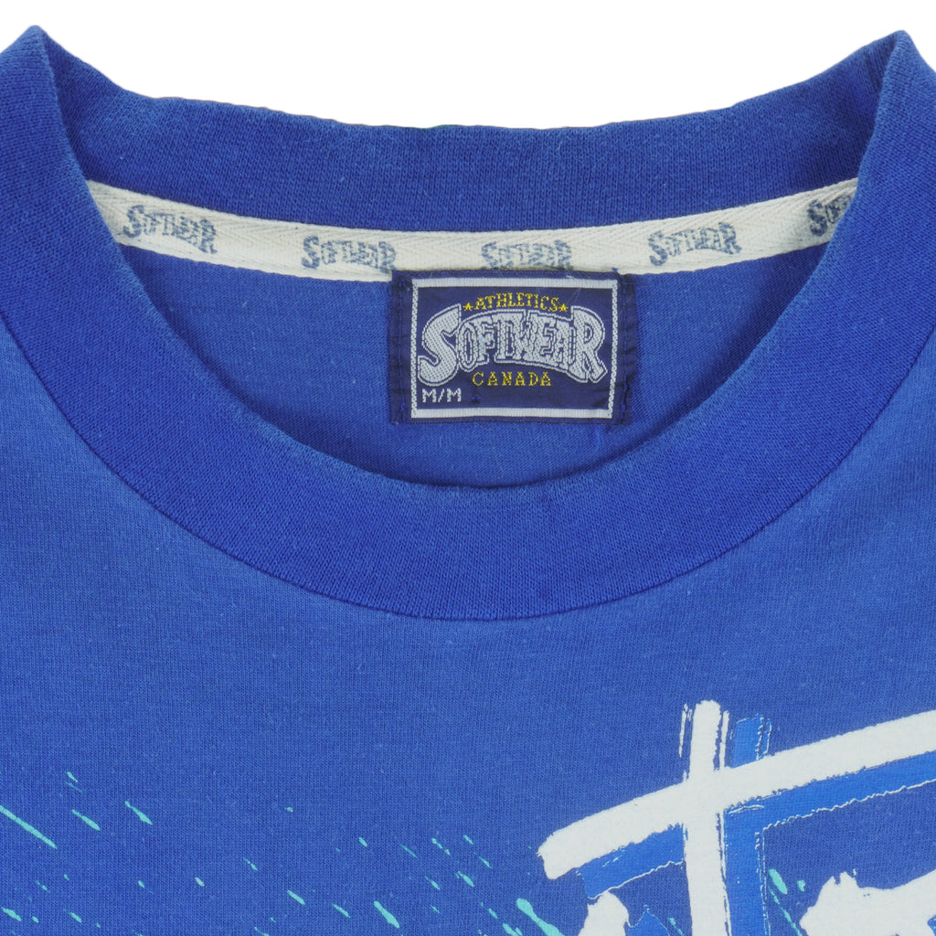 MLB (Softwear) - Toronto Blue Jays Single Stitch T-Shirt 1992 Medium