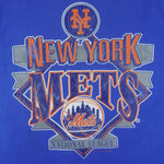 MLB (Nutmeg) - New York Mets T-Shirt 1990 X-Large Vintage Retro Baseball