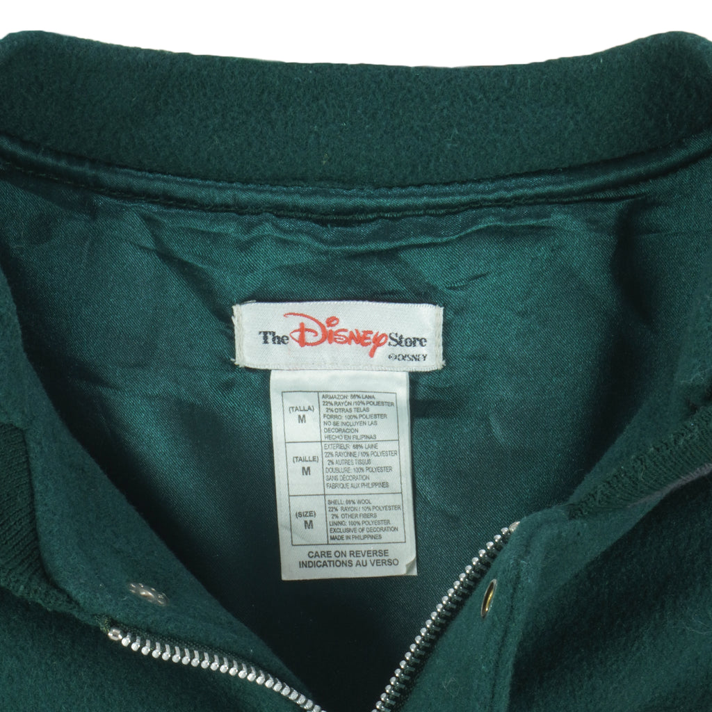 Disney - Tigger Bounce Champion Embroidered Varsity Jacket 1990s Medium Vintage Retro