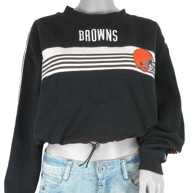 Reworked Cleveland Browns Crop Top (XS-M) – FYRE VINTAGE