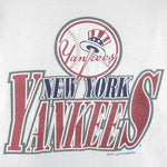 MLB (Henry AAron) - New York Yankees Single Stitch T-Shirt 1994 X-large Vintage Retro Baseball