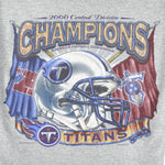 NFL (Lee) - Tennessee Titans Central Division Champs T-Shirt 2000 X-Large Vintage Retro Football