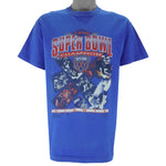 NFL (Salem) - New York Giants Super Bowl 25th Champions T-Shirt 1990 Large