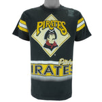 MLB - Pittsburgh Pirates Single Stitch T-Shirt 1994 Large Vintage Retro Baseball