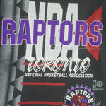 NBA (Spalding) - Toronto Raptors Big Logo T-Shirt 1997 Medium