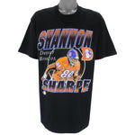 NFL (America's Sport Team) - Denver Broncos Shannon Sharpe No.84 T-Shirt 1994 X-Large Vintage Retro Football