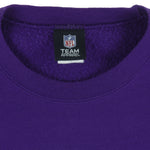 NFL (Team Apparel) - Baltimore Ravens Crew Neck Sweatshirt 2000s Large Vintage Retro Football