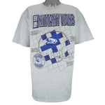 NCAA (Team Work) - Nittany Lions Schematic Of A Champions T-Shirt 1990s X-Large