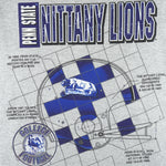 NCAA (Team Work) - Nittany Lions Schematic Of A Champions T-Shirt 1990s X-Large Vintage Retro College