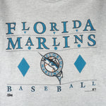 MLB (Salem) - Florida Marlins Single Stitch T-Shirt 1991 X-Large Vintage Retro Baseball