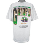 CFL (Softwear) - Saskatchewan Roughriders Grey Cup Single Stitch T-Shirt 1995 X-Large