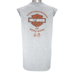 Harley Davidson - Motorcycles Of Hong Kong T-Shirt 2004 Large Vintage Retro