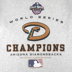 MLB (Chase) - Arizona Diamondbacks World Series T-Shirt 2001 Medium Vintage Retro Baseball