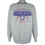 NFL - Indianapolis Colts AFC Champs Crew Neck Sweatshirt 2006 Large