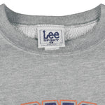 NFL (Lee) - Denver Broncos Crew Neck Sweatshirt 1990s Large Vintage Retro Football