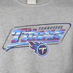 NFL (Majestic) - Tennessee Titans Crew Neck Sweatshirt 1990s X-Large Vintage Retro Football