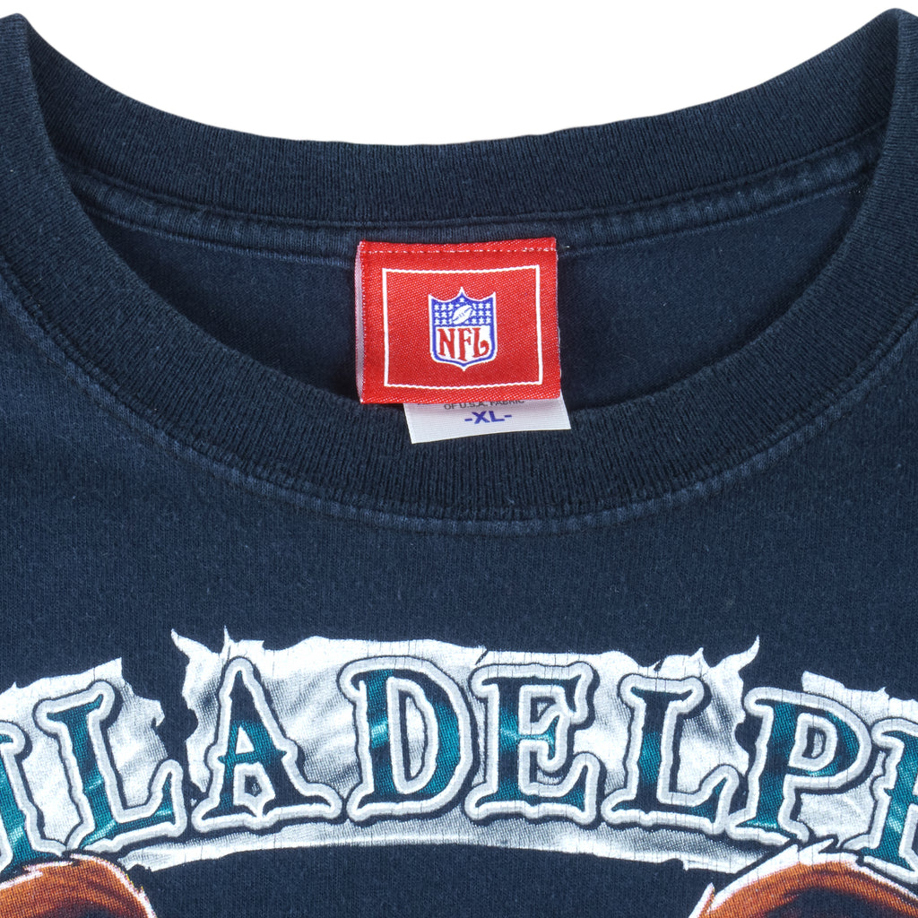 NFL - Philadelphia Eagles T-Shirt 1990s X-Large Vintage Retro Football