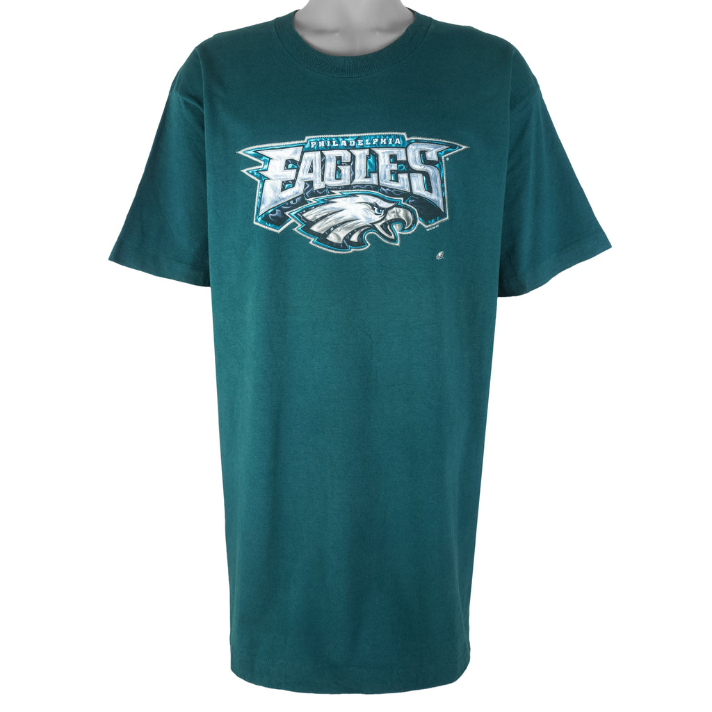 NFL (Pro Player) - Philadelphia Eagles Single Stitch T-Shirt 1997 XX-Large Vintage Retro Football