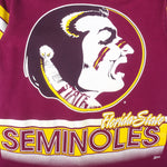 NCAA (Salem) - Florida State Seminoles Single Stitch T-Shirt 1990s Large Vintage Retro College