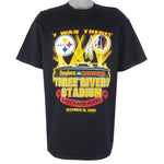 NFL (Lee) - Steelers VS Redskins Matchups Three Rivers Stadium T-Shirt 2000 X-Large