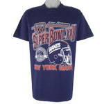 NFL (Screen Stars Best) - New York Giants Super Bowl Champs 25th T-Shirt 1990 X-Large Vintage Retro Football