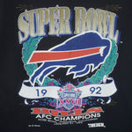 NFL (Trench) - Buffalo Bills Super Bowl Champs Crew Neck Sweatshirt 1992 Large