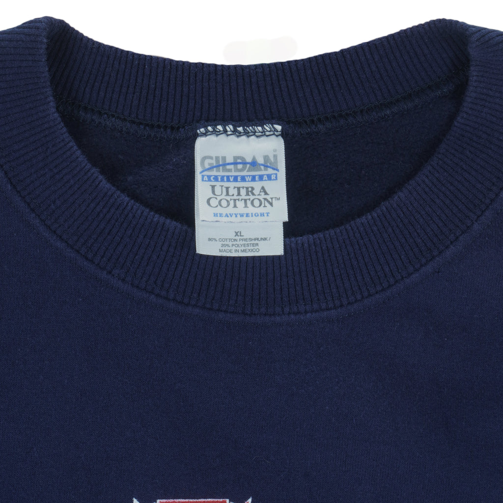 NFL (Gildan) - New England Patriots Sweatshirt 2001 X-Large vintage retro football